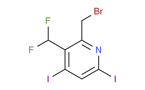 AM135789 | 1805158-80-8 | 2-(Bromomethyl)-3-(difluoromethyl)-4,6-diiodopyridine