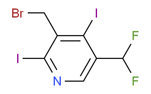 AM135792 | 1806897-58-4 | 3-(Bromomethyl)-5-(difluoromethyl)-2,4-diiodopyridine