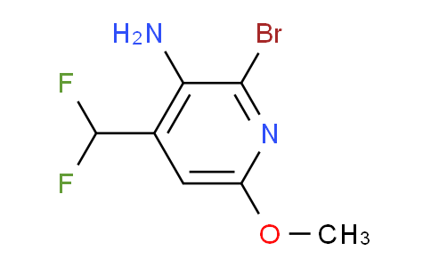 AM135794 | 1803570-95-7 | 3-Amino-2-bromo-4-(difluoromethyl)-6-methoxypyridine