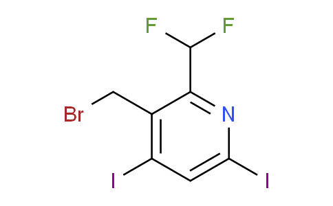 AM135796 | 1805047-59-9 | 3-(Bromomethyl)-2-(difluoromethyl)-4,6-diiodopyridine