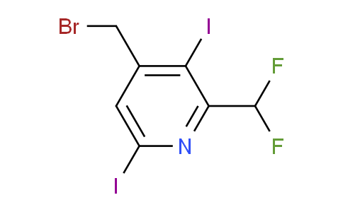 AM135797 | 1806897-65-3 | 4-(Bromomethyl)-2-(difluoromethyl)-3,6-diiodopyridine