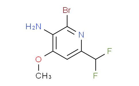 AM135798 | 1806823-99-3 | 3-Amino-2-bromo-6-(difluoromethyl)-4-methoxypyridine