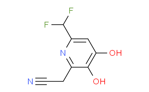 AM13580 | 1806891-65-5 | 6-(Difluoromethyl)-3,4-dihydroxypyridine-2-acetonitrile
