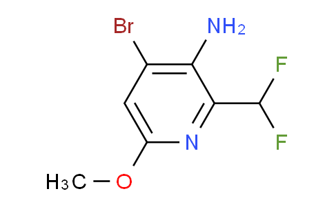 AM135800 | 1805333-02-1 | 3-Amino-4-bromo-2-(difluoromethyl)-6-methoxypyridine