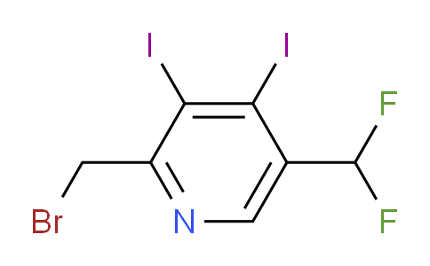 AM135802 | 1805158-89-7 | 2-(Bromomethyl)-5-(difluoromethyl)-3,4-diiodopyridine