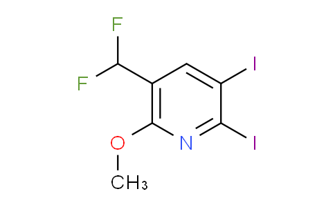 AM135803 | 1803710-00-0 | 5-(Difluoromethyl)-2,3-diiodo-6-methoxypyridine