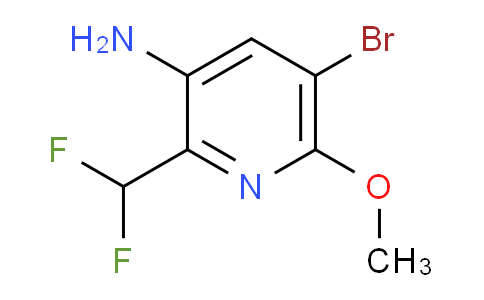 AM135806 | 1805333-11-2 | 3-Amino-5-bromo-2-(difluoromethyl)-6-methoxypyridine