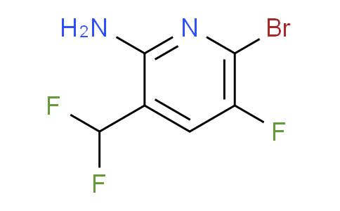 AM135808 | 1805257-43-5 | 2-Amino-6-bromo-3-(difluoromethyl)-5-fluoropyridine