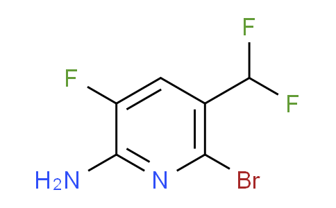 AM135810 | 1806895-29-3 | 2-Amino-6-bromo-5-(difluoromethyl)-3-fluoropyridine