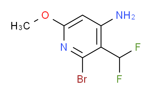 AM135811 | 1804697-49-1 | 4-Amino-2-bromo-3-(difluoromethyl)-6-methoxypyridine