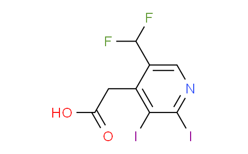 AM135812 | 1803705-99-8 | 5-(Difluoromethyl)-2,3-diiodopyridine-4-acetic acid