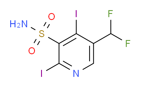 AM135813 | 1805323-79-8 | 5-(Difluoromethyl)-2,4-diiodopyridine-3-sulfonamide