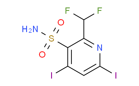 AM135814 | 1804694-41-4 | 2-(Difluoromethyl)-4,6-diiodopyridine-3-sulfonamide