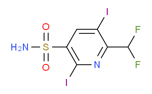 AM135818 | 1805323-90-3 | 2-(Difluoromethyl)-3,6-diiodopyridine-5-sulfonamide