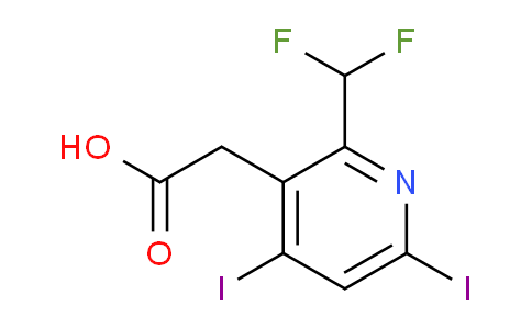 AM135819 | 1806826-08-3 | 2-(Difluoromethyl)-4,6-diiodopyridine-3-acetic acid