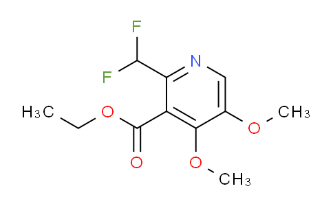 AM135824 | 1806800-56-5 | Ethyl 2-(difluoromethyl)-4,5-dimethoxypyridine-3-carboxylate