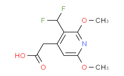 AM135826 | 1806823-34-6 | 3-(Difluoromethyl)-2,6-dimethoxypyridine-4-acetic acid