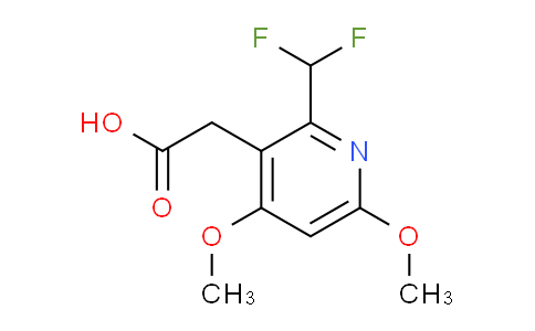 AM135830 | 1806823-27-7 | 2-(Difluoromethyl)-4,6-dimethoxypyridine-3-acetic acid