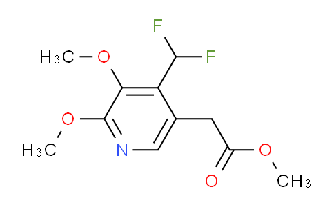 AM135832 | 1806817-52-6 | Methyl 4-(difluoromethyl)-2,3-dimethoxypyridine-5-acetate