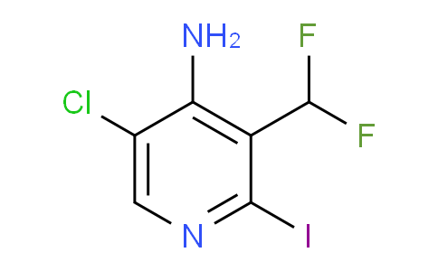 AM135837 | 1803670-81-6 | 4-Amino-5-chloro-3-(difluoromethyl)-2-iodopyridine