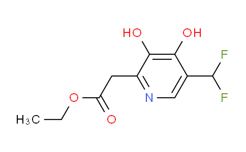 AM13584 | 1805328-47-5 | Ethyl 5-(difluoromethyl)-3,4-dihydroxypyridine-2-acetate