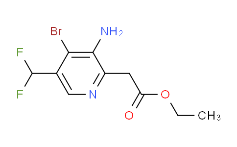 AM135840 | 1804722-03-9 | Ethyl 3-amino-4-bromo-5-(difluoromethyl)pyridine-2-acetate