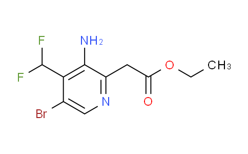 AM135844 | 1806804-37-4 | Ethyl 3-amino-5-bromo-4-(difluoromethyl)pyridine-2-acetate