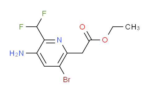 AM135854 | 1805013-24-4 | Ethyl 3-amino-5-bromo-2-(difluoromethyl)pyridine-6-acetate