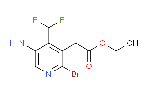 AM135855 | 1805013-51-7 | Ethyl 5-amino-2-bromo-4-(difluoromethyl)pyridine-3-acetate