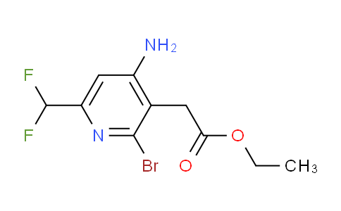 AM135859 | 1803669-69-3 | Ethyl 4-amino-2-bromo-6-(difluoromethyl)pyridine-3-acetate