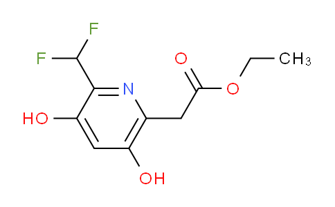 AM13588 | 1805328-54-4 | Ethyl 2-(difluoromethyl)-3,5-dihydroxypyridine-6-acetate