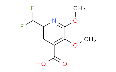 AM135886 | 1805325-59-0 | 6-(Difluoromethyl)-2,3-dimethoxypyridine-4-carboxylic acid