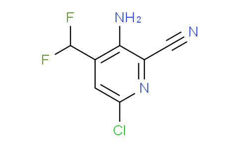 AM135887 | 1805324-69-9 | 3-Amino-6-chloro-2-cyano-4-(difluoromethyl)pyridine