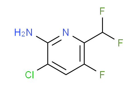 AM135891 | 1805335-73-2 | 2-Amino-3-chloro-6-(difluoromethyl)-5-fluoropyridine