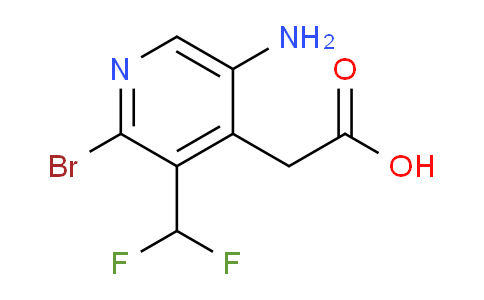 AM135902 | 1806060-35-4 | 5-Amino-2-bromo-3-(difluoromethyl)pyridine-4-acetic acid