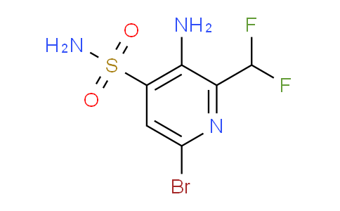 AM135906 | 1805334-96-6 | 3-Amino-6-bromo-2-(difluoromethyl)pyridine-4-sulfonamide