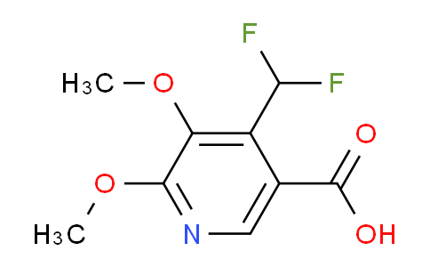 AM135909 | 1806046-27-4 | 4-(Difluoromethyl)-2,3-dimethoxypyridine-5-carboxylic acid