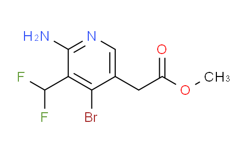 AM135911 | 1806060-47-8 | Methyl 2-amino-4-bromo-3-(difluoromethyl)pyridine-5-acetate