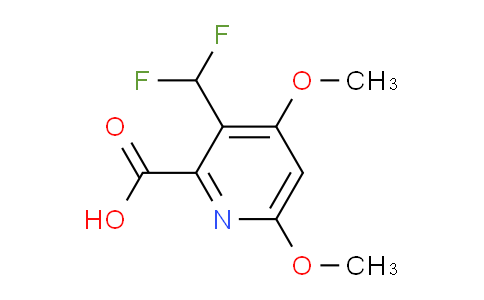 AM135913 | 1806823-06-2 | 3-(Difluoromethyl)-4,6-dimethoxypyridine-2-carboxylic acid