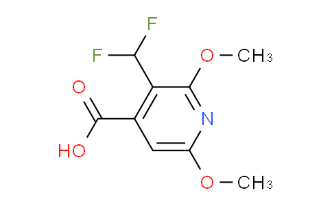 AM135914 | 1804711-42-9 | 3-(Difluoromethyl)-2,6-dimethoxypyridine-4-carboxylic acid