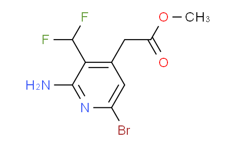 AM135919 | 1804721-63-8 | Methyl 2-amino-6-bromo-3-(difluoromethyl)pyridine-4-acetate