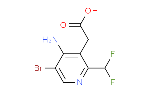 AM135922 | 1806814-98-1 | 4-Amino-5-bromo-2-(difluoromethyl)pyridine-3-acetic acid