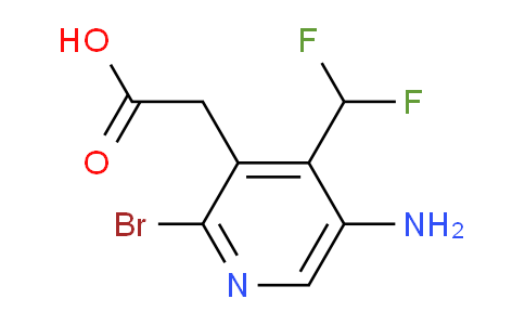 AM135926 | 1806815-07-5 | 5-Amino-2-bromo-4-(difluoromethyl)pyridine-3-acetic acid