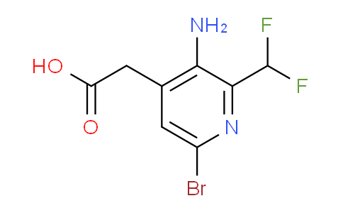 AM135927 | 1805055-29-1 | 3-Amino-6-bromo-2-(difluoromethyl)pyridine-4-acetic acid