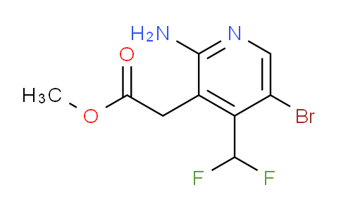 AM135936 | 1806836-73-6 | Methyl 2-amino-5-bromo-4-(difluoromethyl)pyridine-3-acetate