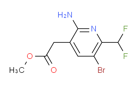 AM135937 | 1806886-13-4 | Methyl 2-amino-5-bromo-6-(difluoromethyl)pyridine-3-acetate