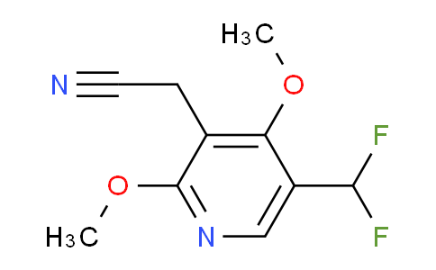 AM135948 | 1806800-15-6 | 5-(Difluoromethyl)-2,4-dimethoxypyridine-3-acetonitrile