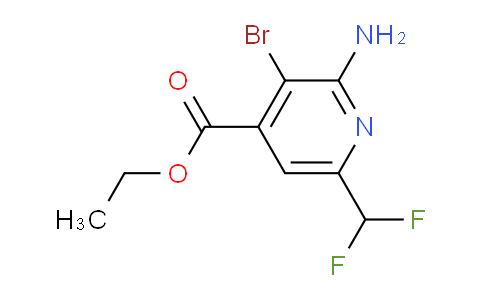 AM135951 | 1805206-09-0 | Ethyl 2-amino-3-bromo-6-(difluoromethyl)pyridine-4-carboxylate