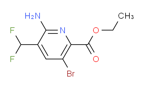 AM135962 | 1806885-48-2 | Ethyl 2-amino-5-bromo-3-(difluoromethyl)pyridine-6-carboxylate