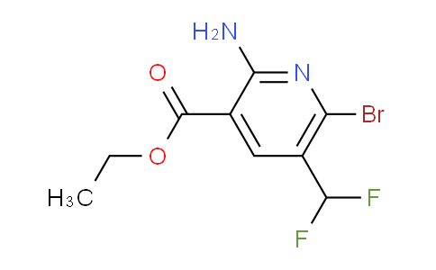 AM135967 | 1805346-66-0 | Ethyl 2-amino-6-bromo-5-(difluoromethyl)pyridine-3-carboxylate